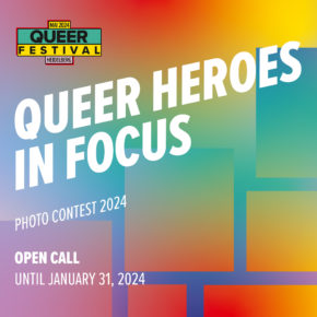 Photo Contest:Queer Heroes in Focus Call open until January 31, 2024